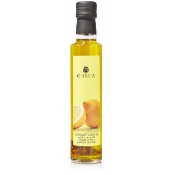 Aceite de oliva virgen extra con limón La Chinata en botella de cristal - La  Despensa del Casar